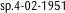 sp.4-02-1951