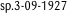 sp.3-09-1927